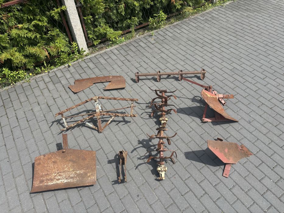 fortschritt e930 + przyczepka + akcesoria