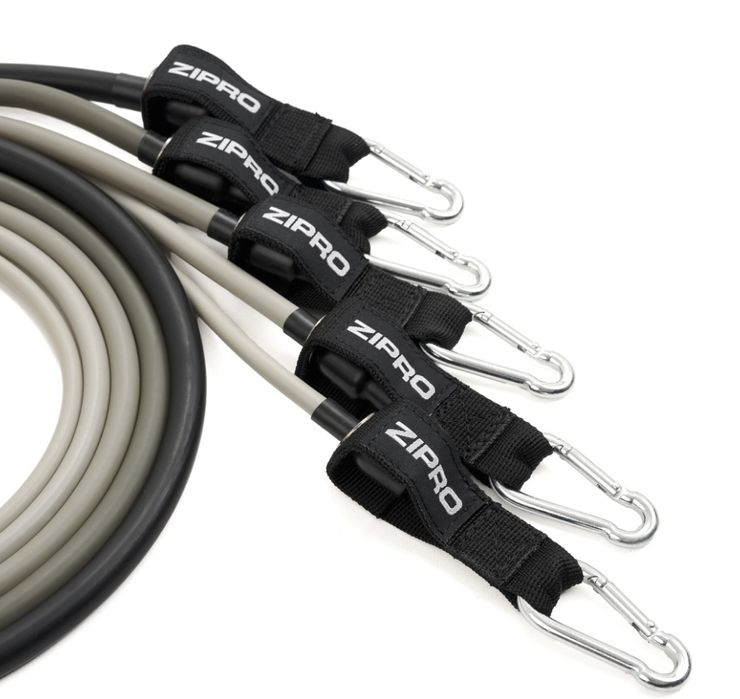 Zipro zestaw gum oporowych, ekspanderow do ćwiczeń