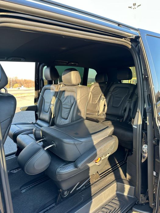 Wynajem busa 8 osobowy Mercedes-Benz V klasa AMG VIP BUS LONG