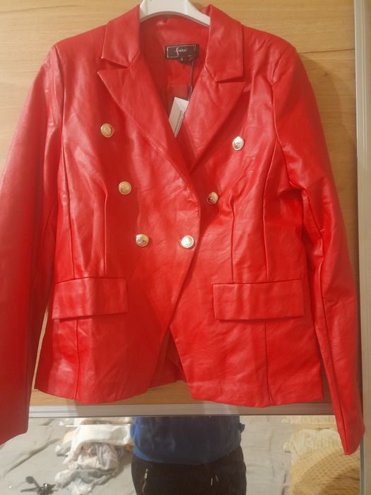 Nowa marynarka z eko skóry rozmiar S