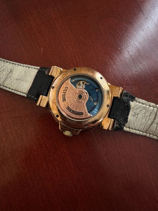 Ulysse nardin годинник чоловічий механіка з автопідзаводом