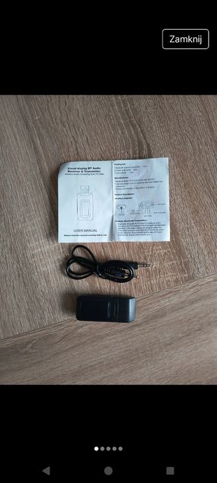 Odbiornik/nadajnik bluetooth audio