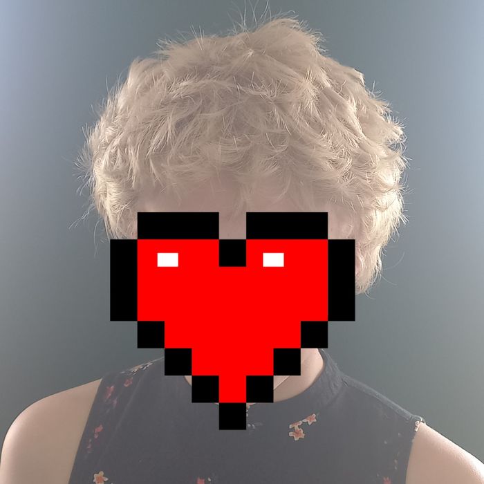 peruka damska jak nowa.