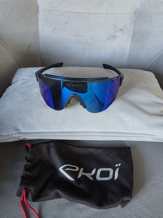 Okulary EKOI CARBON 28 Revo Niebieskie Kat3