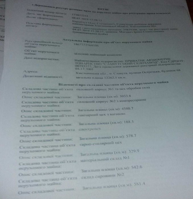 м. Славута 7га під виробництво, з комунікаціями.