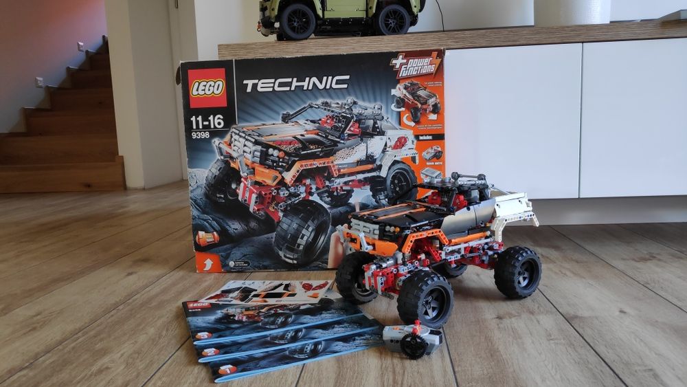 Lego Technic 9398 4x4 Sterowany jak nowy + Gratis