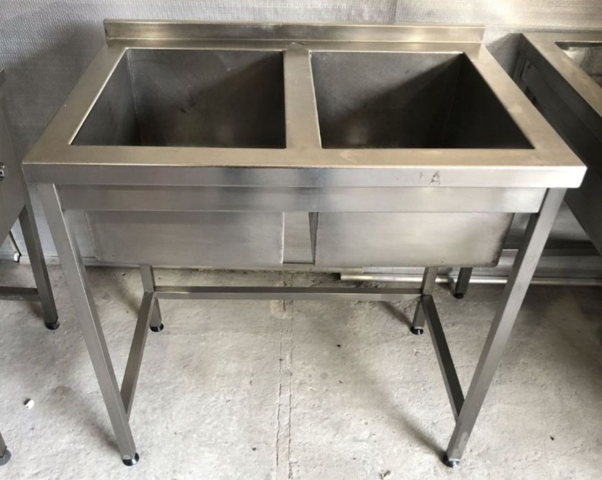 Мойка нержавейка мийка подвійна