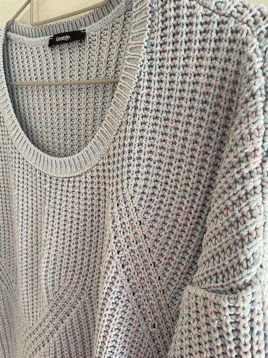Sweter jasnoniebieski