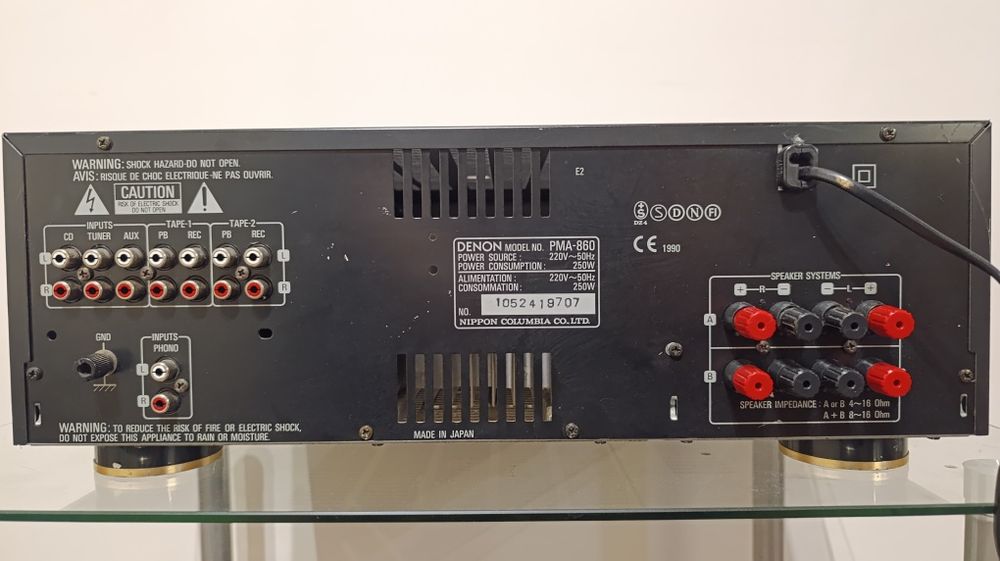 Wzmacniacz Denon PMA-860 mocny klasyk