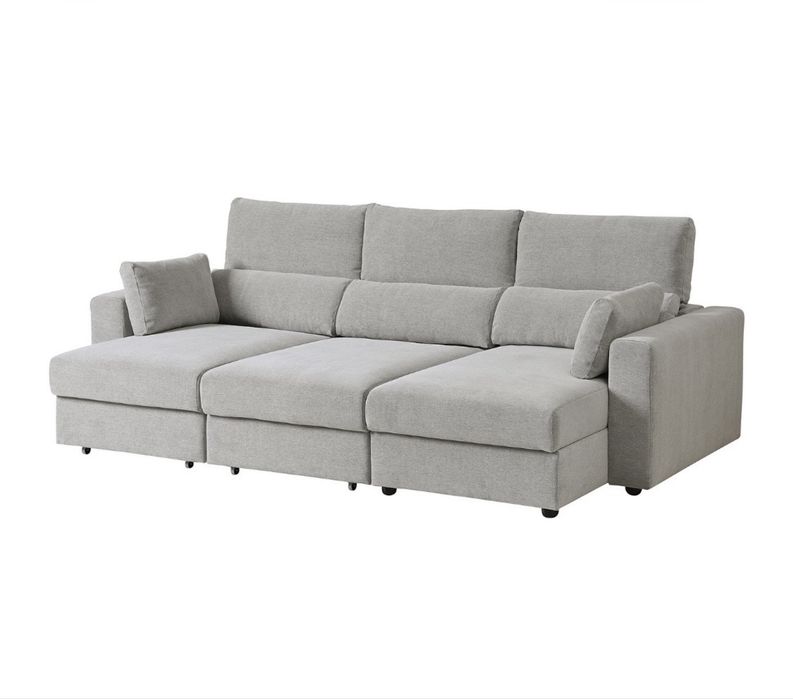 Sofá 3 lugares c/chaise longue