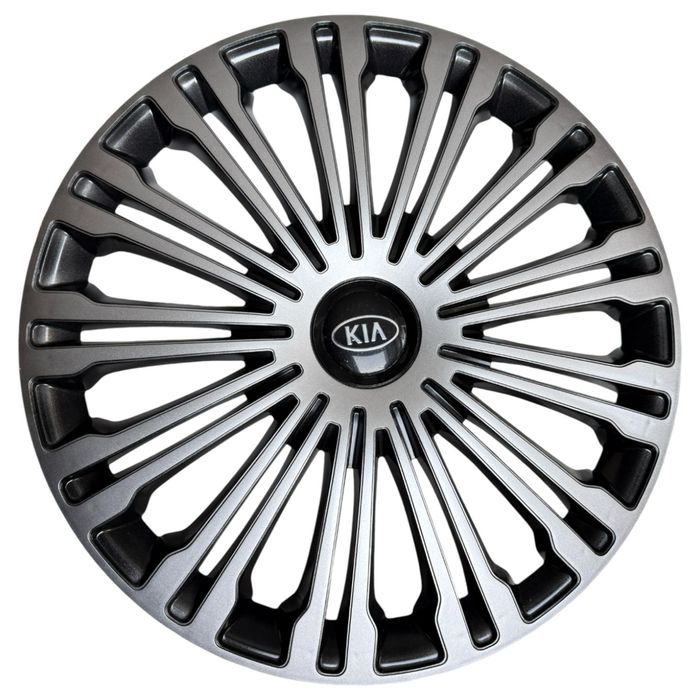 Колпаки на колеса R17 Volante silver black  Ковпаки Польща