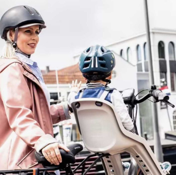 Cadeira Bicicleta Fixação Frontal ao Quadro Polisport