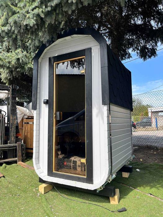 Sauna ogrodowa KOBA MICRO z piecem HARVIA Dostępna od ręki - Poznań
