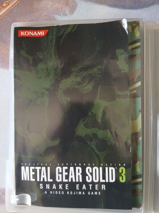 Metal Gear Solid 3 Snake Eater PS2