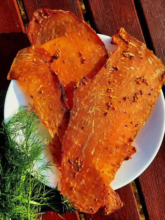 JERKY z wieprzowiny | Chipsy mięsne | Suszone mięso | Przysmaki mięsne ...