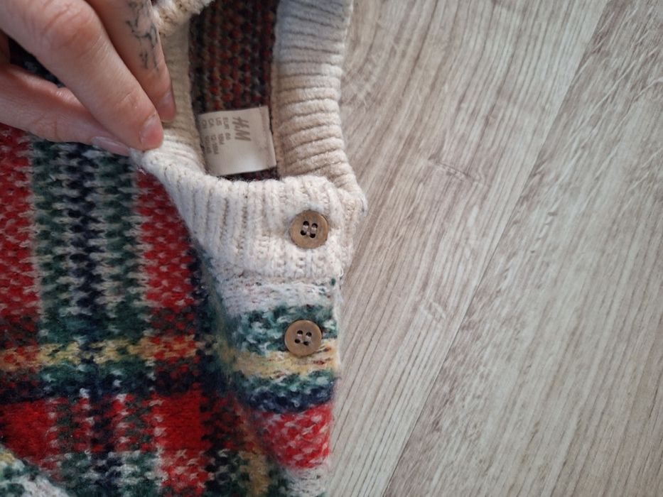 Sweterek w kratkę  H&M