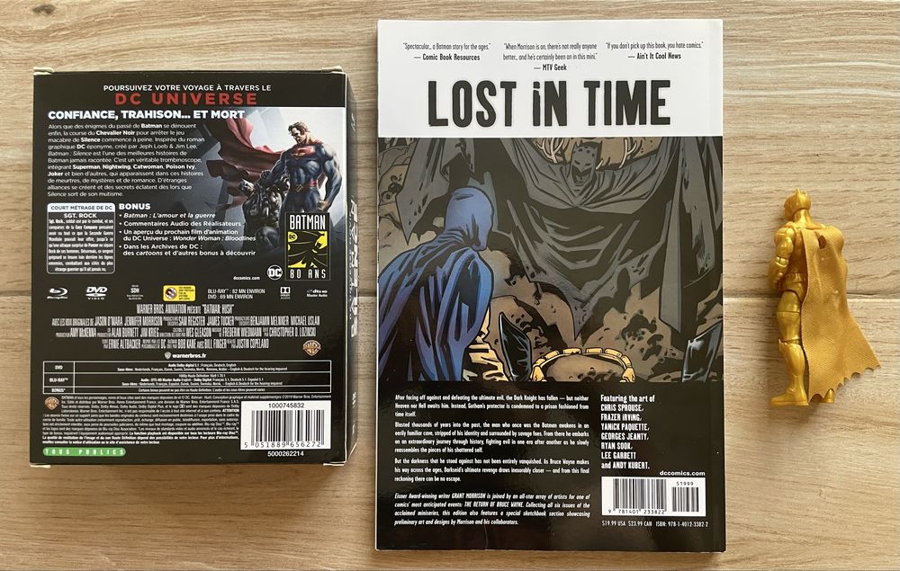 Batman Hush + Batman Return of Bruce Wayne + (Filme/BD)