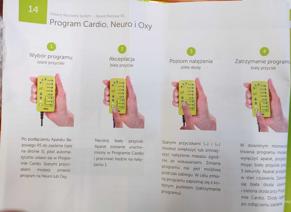 System Vitberg RS Aparat rehabilitacyjny