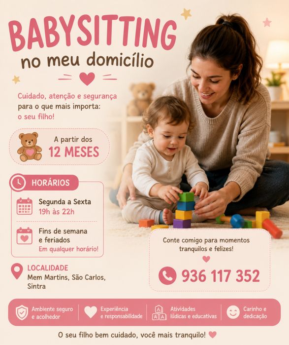 Babysitting (LER ANÚNCIO)