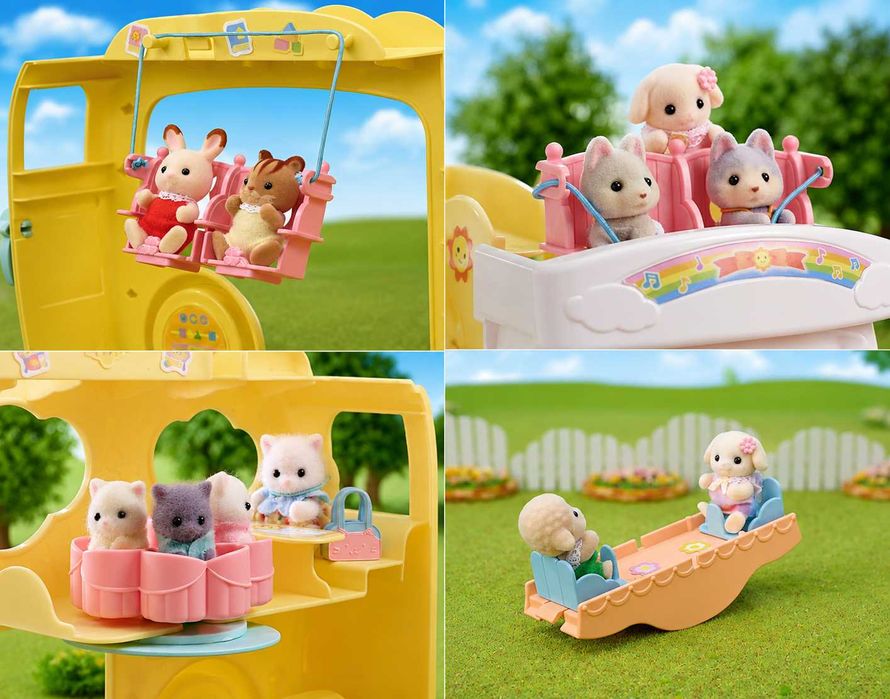 Ігровий набір Sylvanian Families Дитячий двоповерховий автобус 5744 (5744)