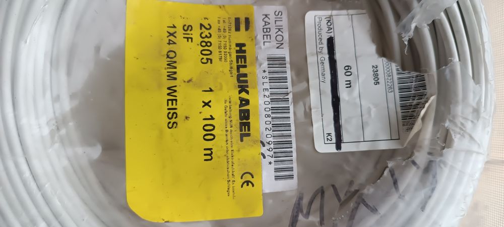 Кабель мідний в силіконовій ізоляції 4мм2