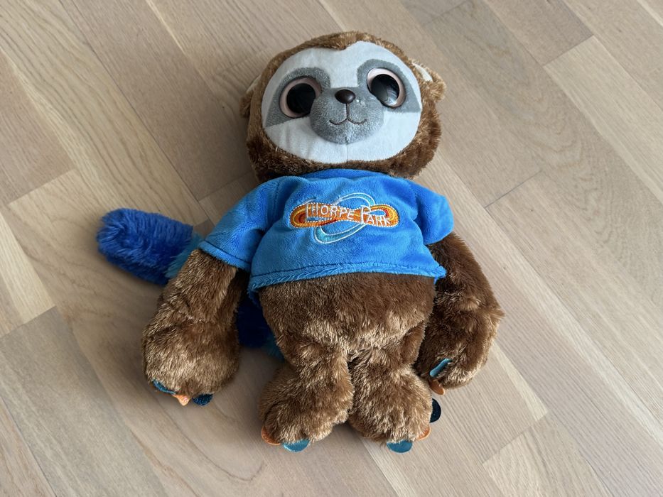 Плюшевый лемур / мягкая игрушка thorpe park
