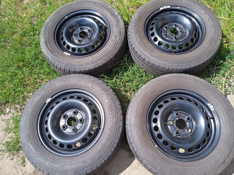 koła stalowe 5x120 vw t5 t6 multivan transporter opony 215/65 16c felg
