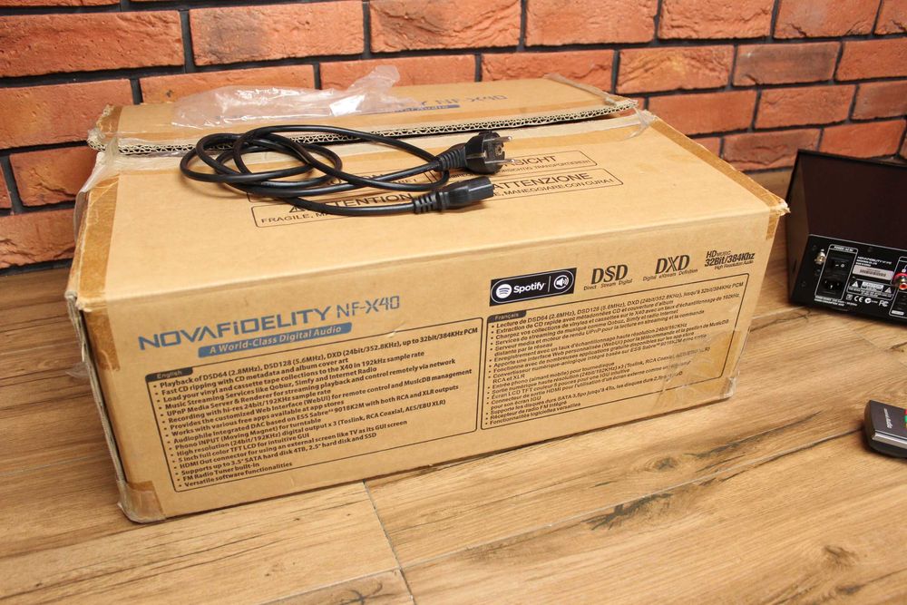 ‼️ Nova Fidelity X40 Kombo Multimedialne DAC / Streamer / Zgrywarka CD