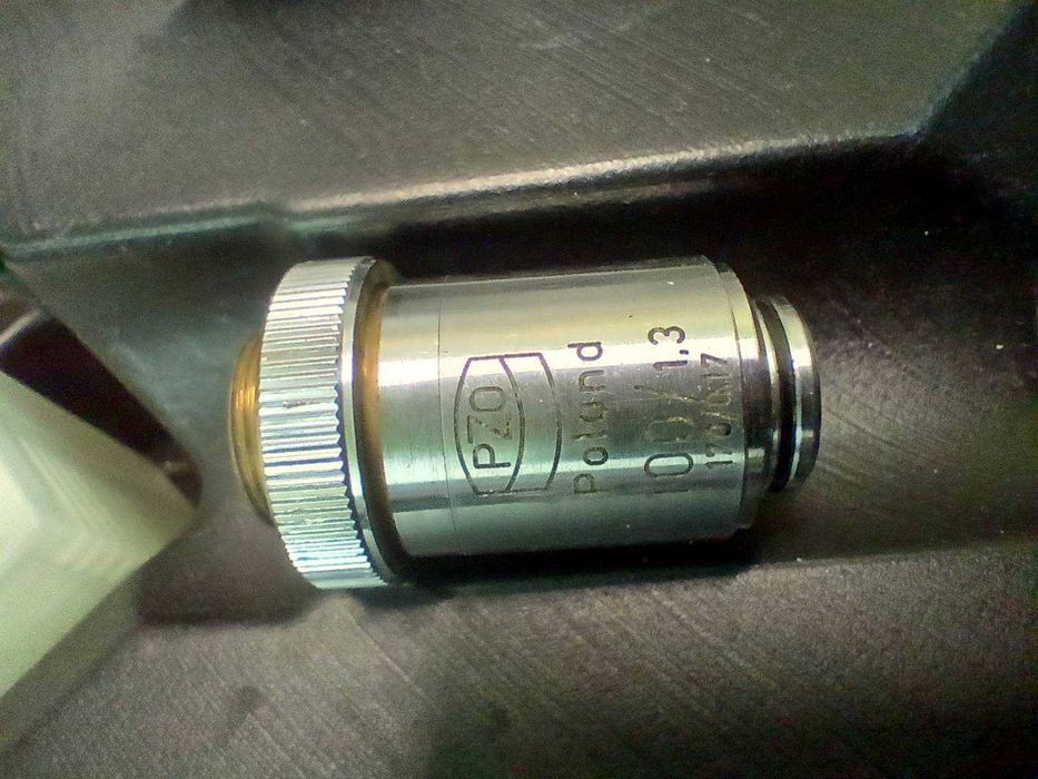 Mikroskop Bresser Biolux NV, akcesoryjny obiektyw PZO x100