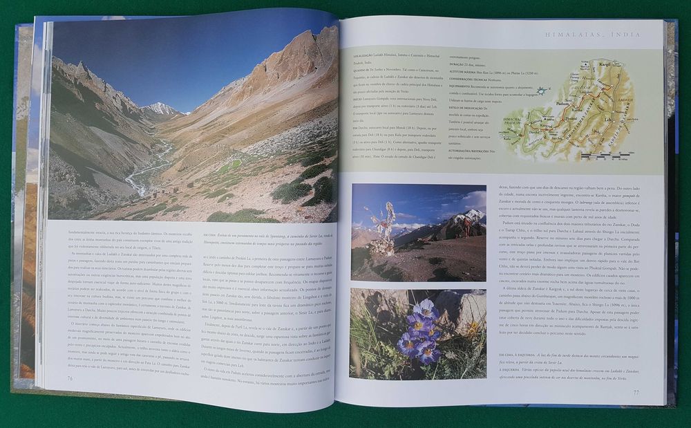 Livro/Guia "Os Mais Belos Passeios na Montanha" - Envio GRÁTIS