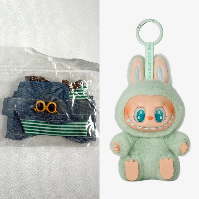 Nowe ubranko dla labubu zestaw komplet dodatki