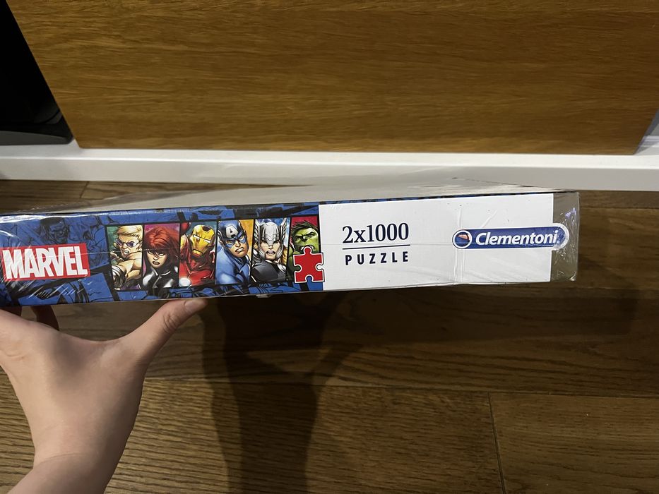 Новий в плівці Пазли Clementoni Marvel 2х1000 набір Marvel  пазл