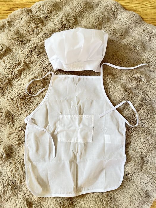 Sesja foto Mały kucharz fartuszek czapka