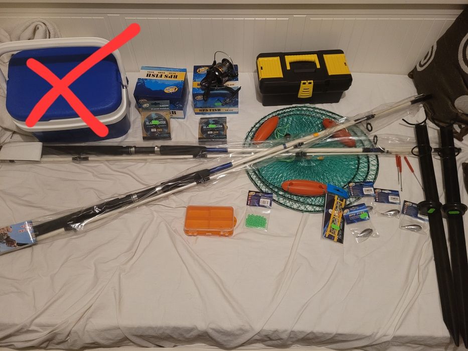 Kit de pesca Completo(descrição)