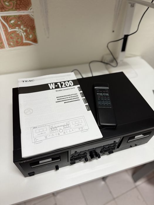 TEAC W-1200 Dual Cassette Deck64738838587522121