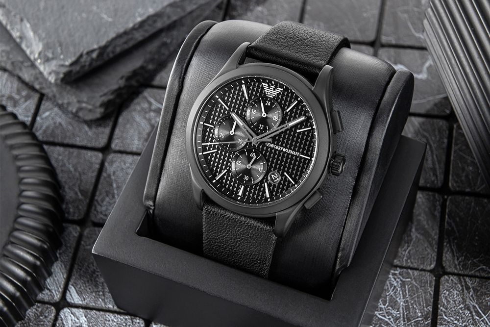 Zegarek Męski + Bransoleta EMPORIO ARMANI Paolo AR80070SET + BOX