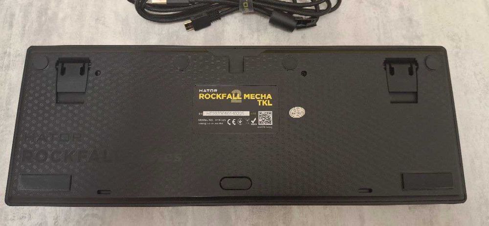 Клавиатура,HATOR Rockfall 2 Mecha tkl(Indigo)