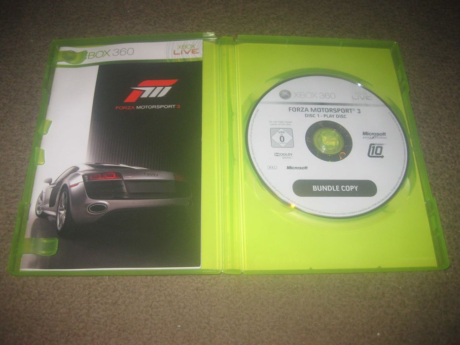 Jogo "Forza Motorsport 3" para a Xbox 360/Completo!