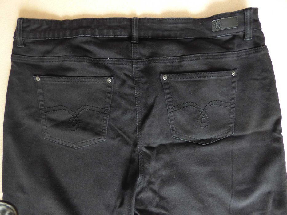 Spodnie damskie jeans czarne Montego roz. 46