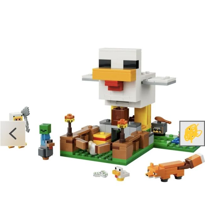 LEGO Minecraft, Farma kurczaków, 21585