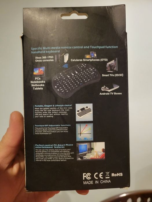 Безпровідна мініклавіатура.