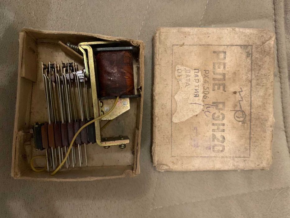 Реле РЭС48А,  РКН,   РЭН20,  транзистор КТ809А