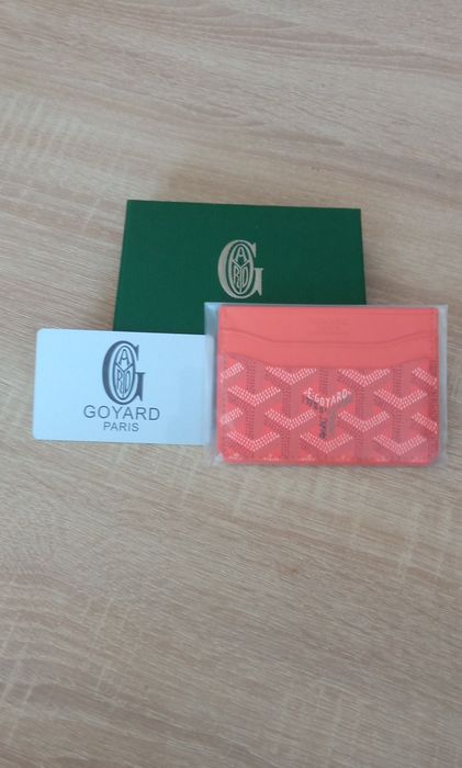 Cardholder Goyard Pomarańczowy