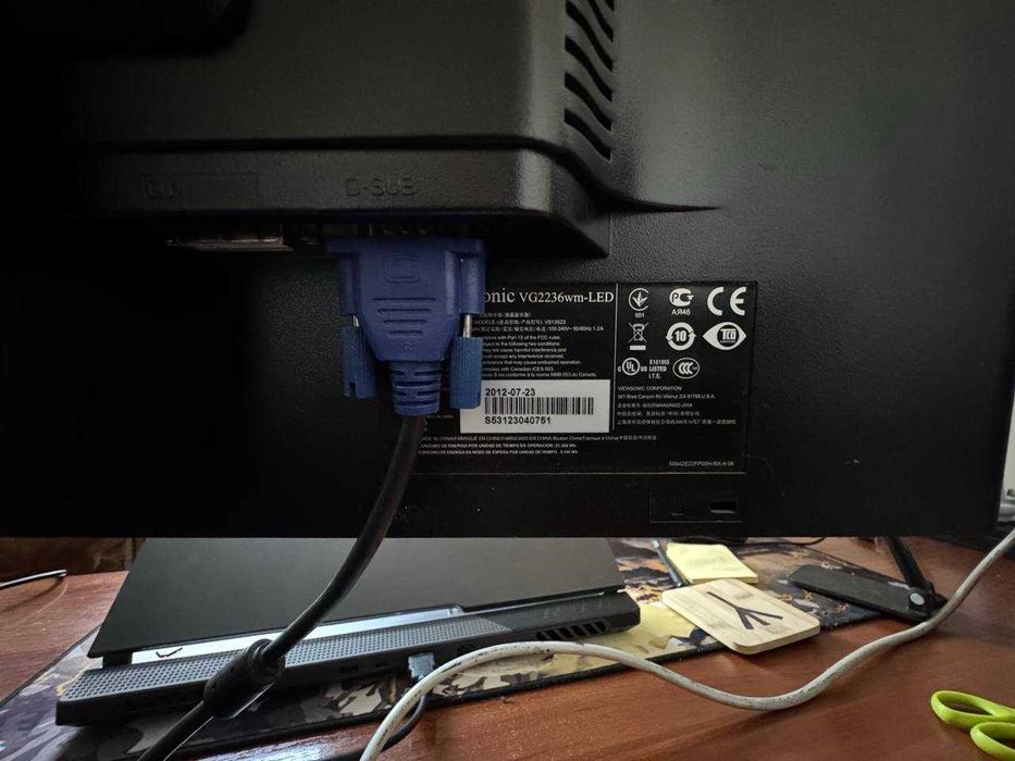 Монітор ViewSonic VG2236wm-LED+HDMI