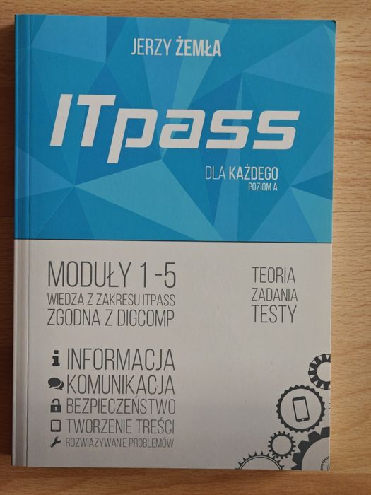 ITpass dla każdego poziom A Jerzy Żemła teoria zadania testy