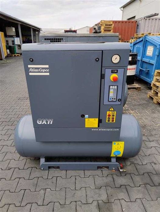 SPRAWNA!!! Sprężarka ATLAS COPCO GX11P 270L, 11kW, 1,43m3/min, S015319