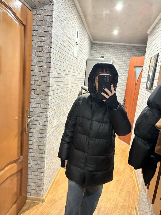 Пуховик подовжений