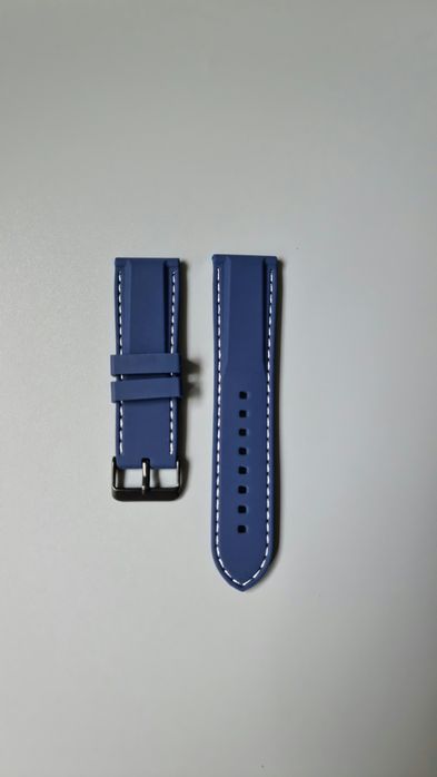 VINBAND Unisex Wodoodporny Gumowy Pasek Do Zegarka 24mm