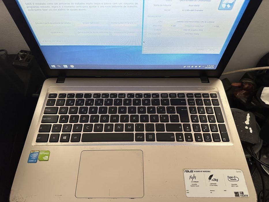 Asus-x540lj - com SSD