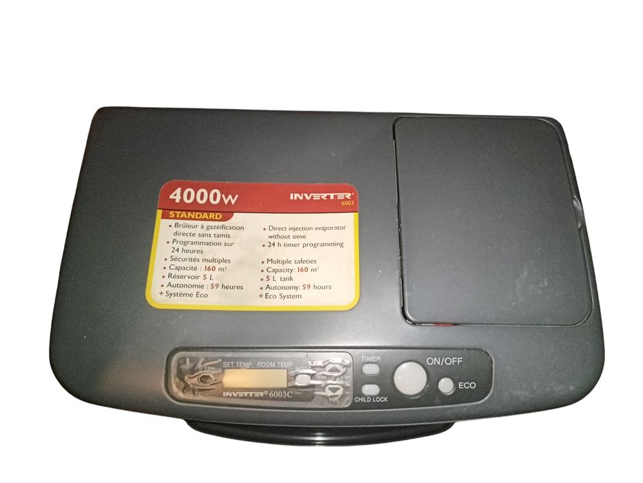 Piecyk naftowy Inverter 6003 + – mocne grzanie! | Piec
